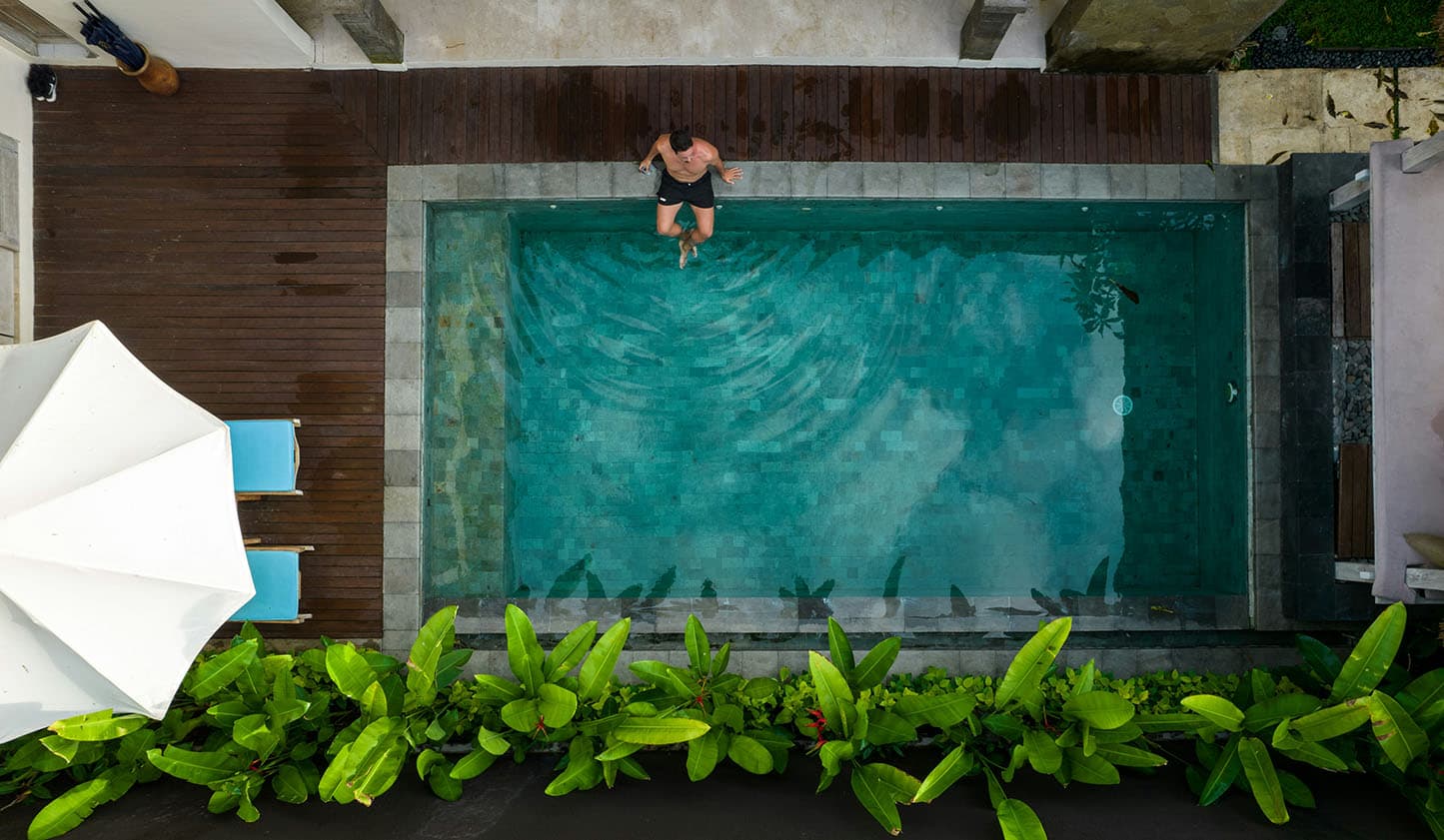 Serene spa environment