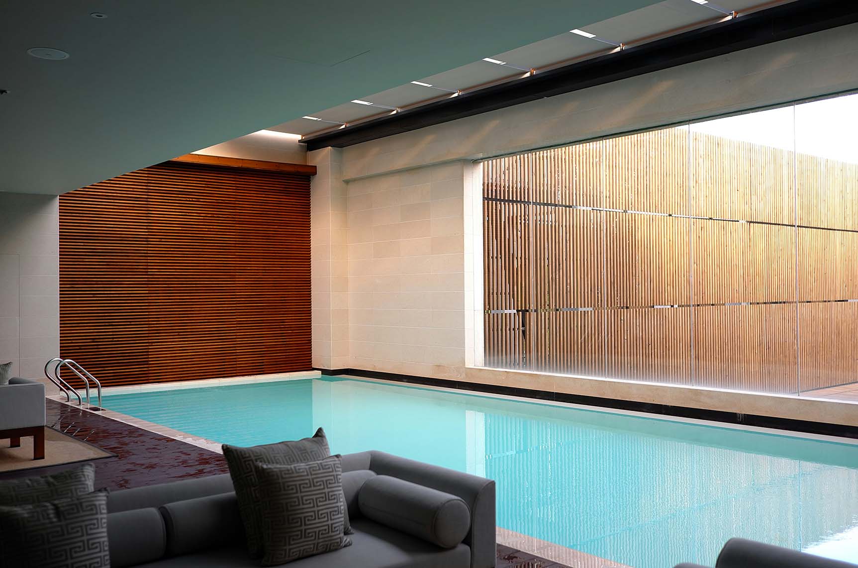 Luxury interior pool